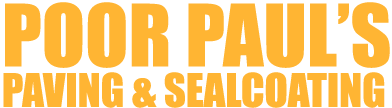 Poor Paul's Paving & Sealcoating logo